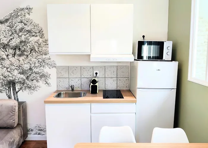 アパート Joli & Mansarde - Le Jardin De L'eveche A Votre Fenetre リジュー