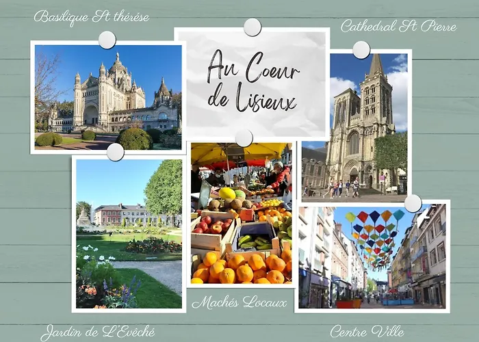 Joli & Mansarde - Le Jardin De L'eveche A Votre Fenetre * Lisieux